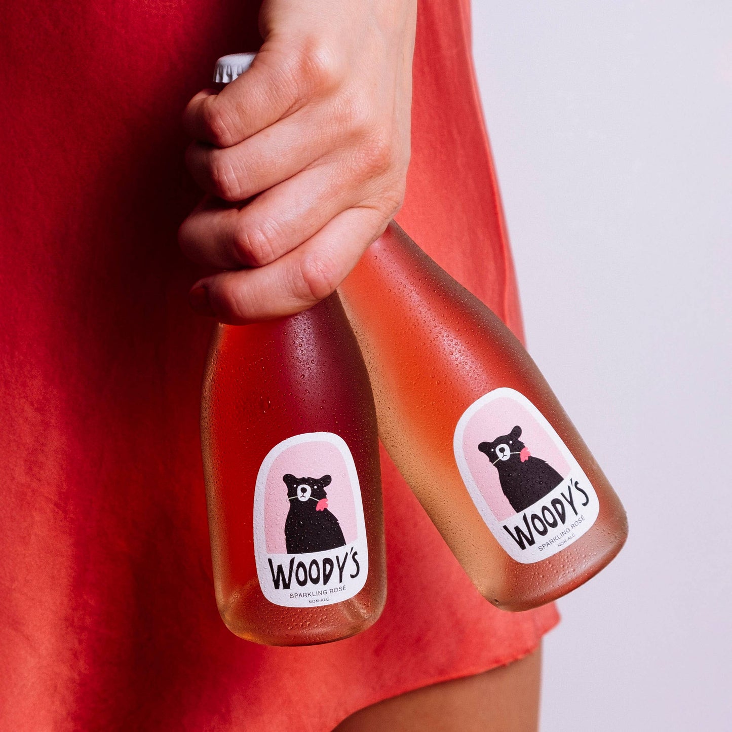 Mini Woody's Non-Alcoholic Sparkling Rosé (187ml)