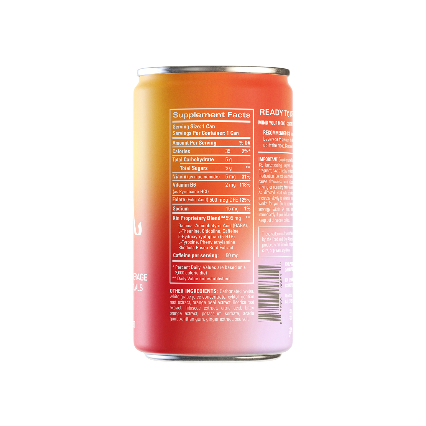 Kin Spritz: Loose Can Case (24 Total Cans Per Case)