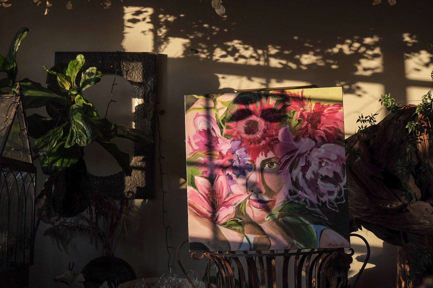 Paint and sip class with Shirley Bavonese 2/12