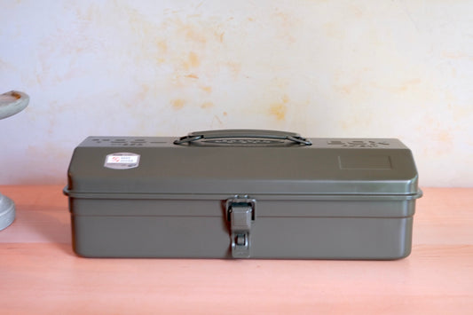 TOYO tool box: antique green