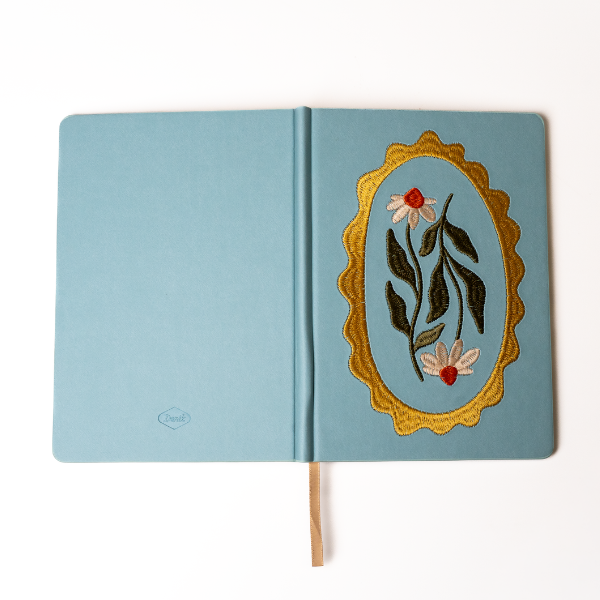 Daisy Frame Hardbound Embroidered Notebook HBE2393L