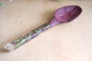 Purple Heart garden party spoon