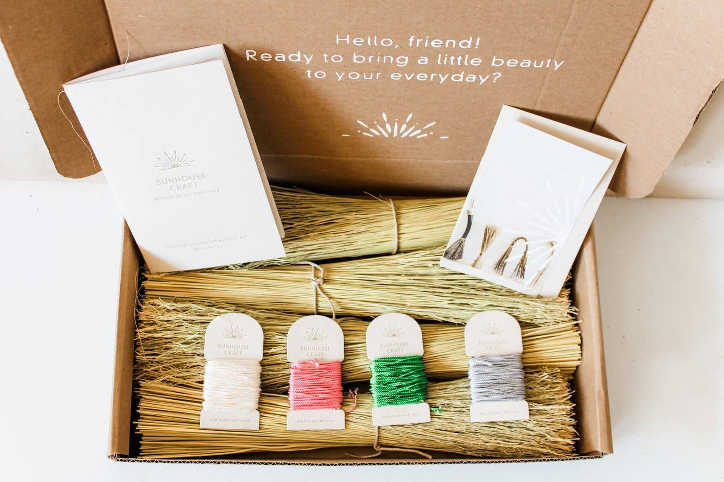 Broom Making Kit: Handbrooms!