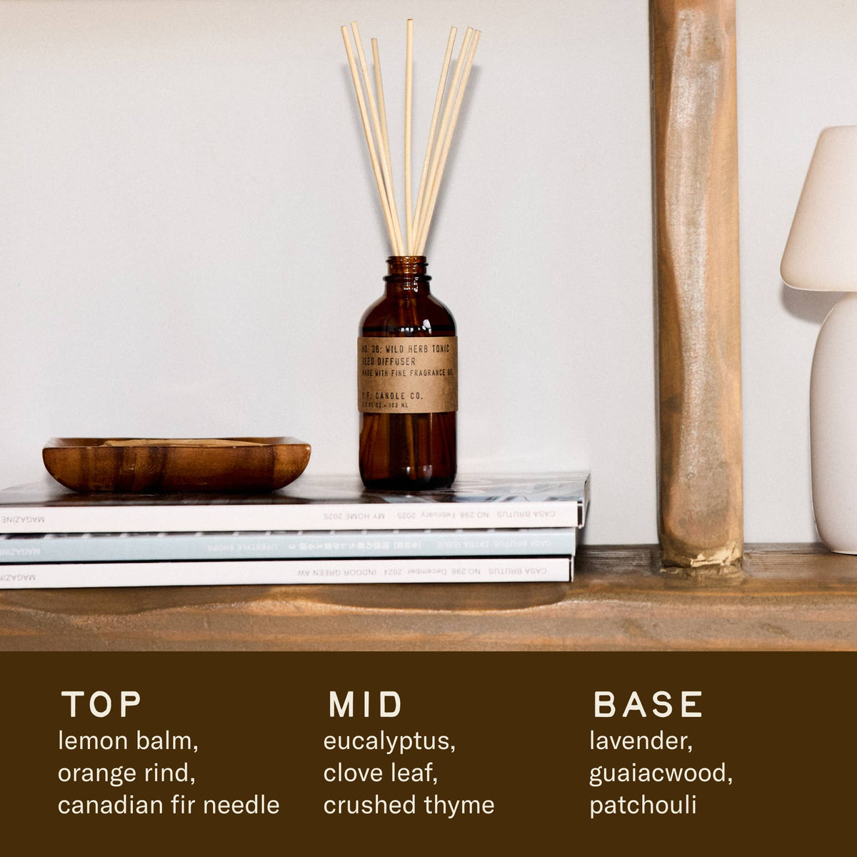 Wild Herb Tonic - 3.5 oz Reed Diffuser