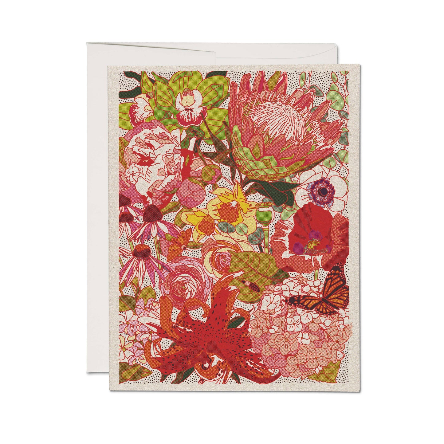 Wild Florals greeting card