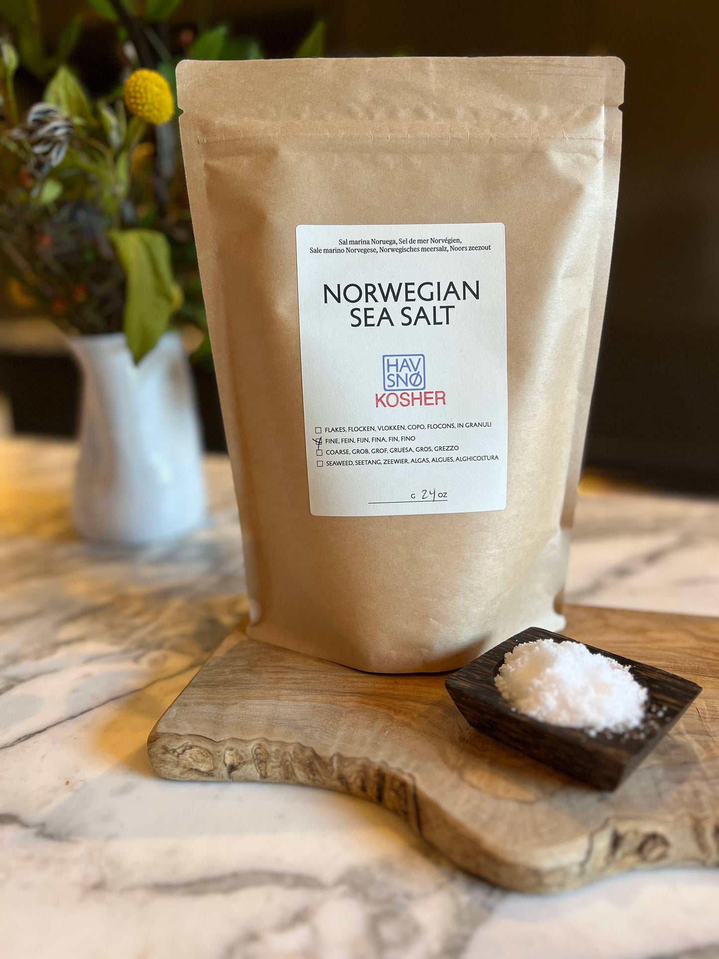 Havsnø Fine Kosher Norwegian Sea Salt