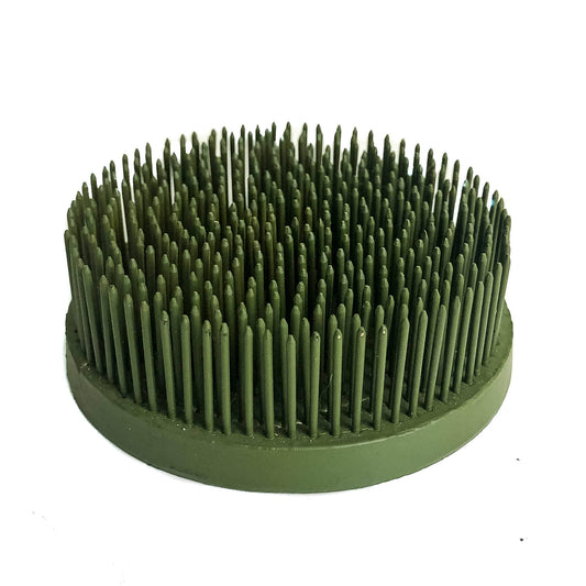 Painted Round Pin Holder Flower Frog