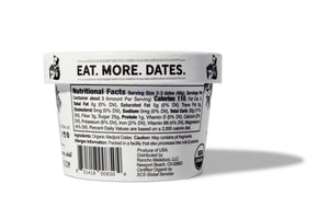 Little Mels Seedless ORGANIC Medjool Dates, 4.5 oz Cup