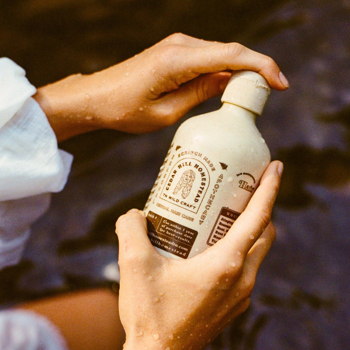 Maiden Hair Rinse - Natural 'No-Poo' Hair Care