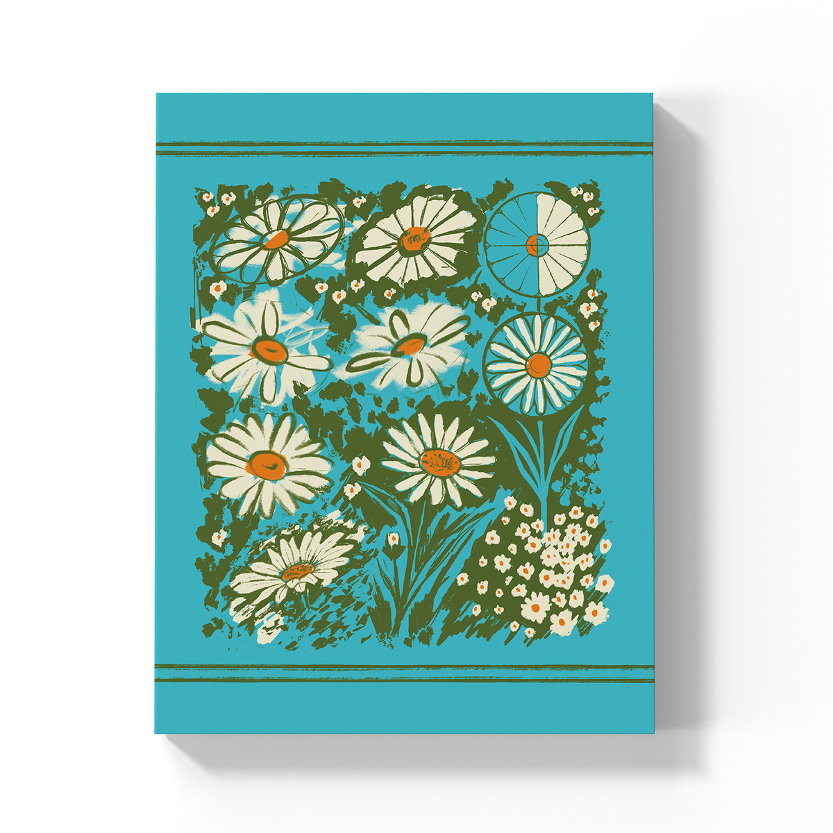 Drawing Daisies Medium Layflat Notebook Mixed Media LFM2748M