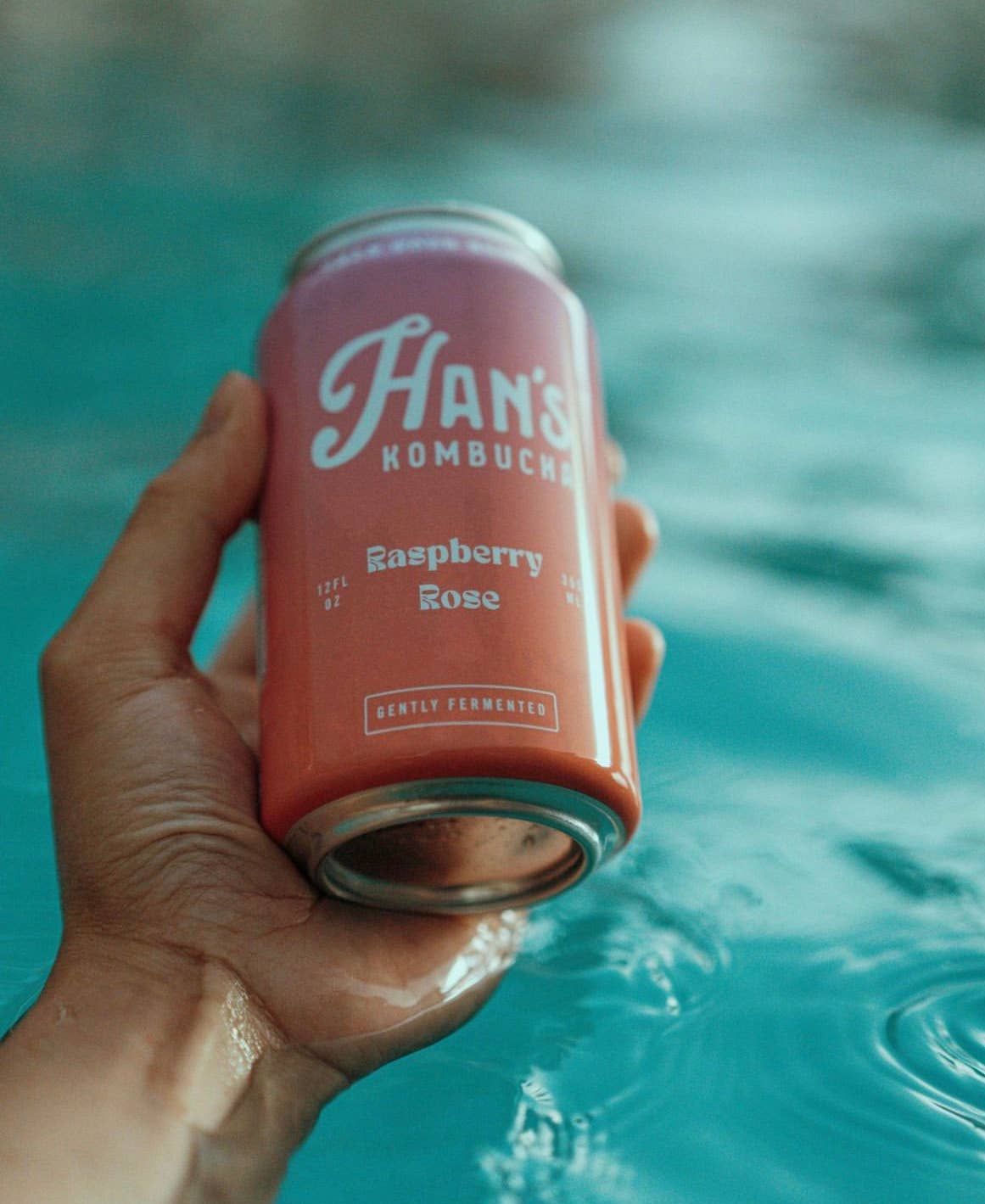 Raspberry Rose Kombucha