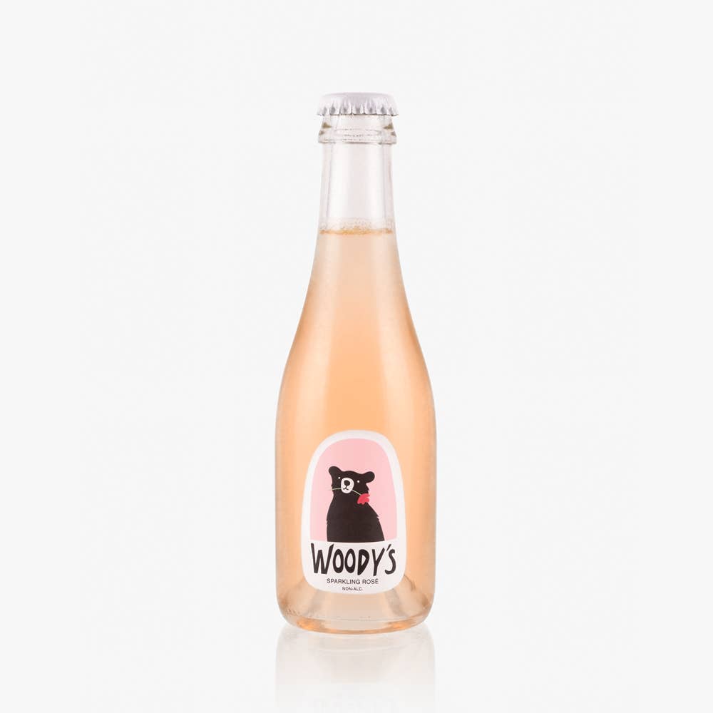 Mini Woody's Non-Alcoholic Sparkling Rosé (187ml)