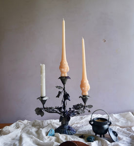 Gnome taper candle set