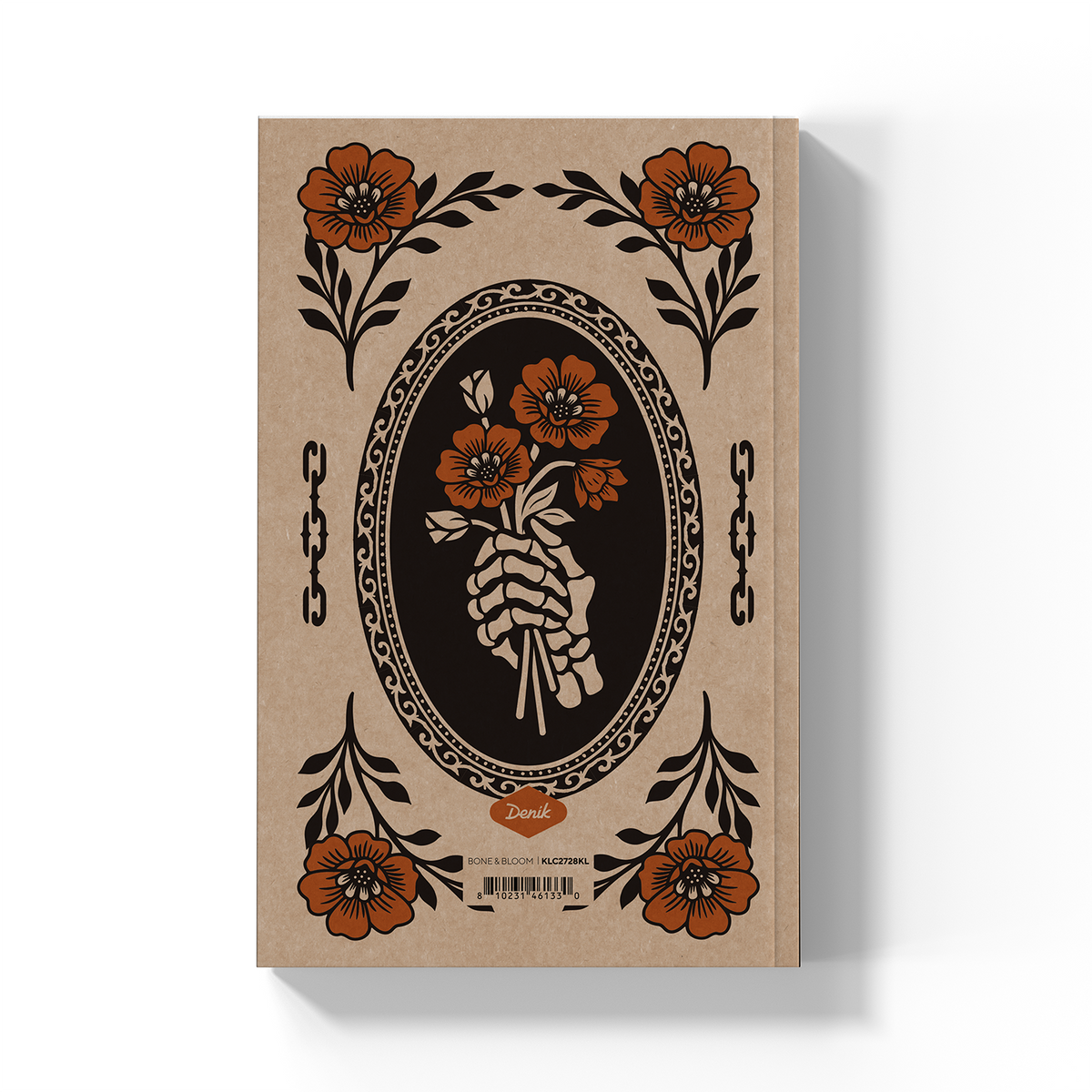 Bone & Bloom Kraft Classic Layflat Notebook KLC2728KL