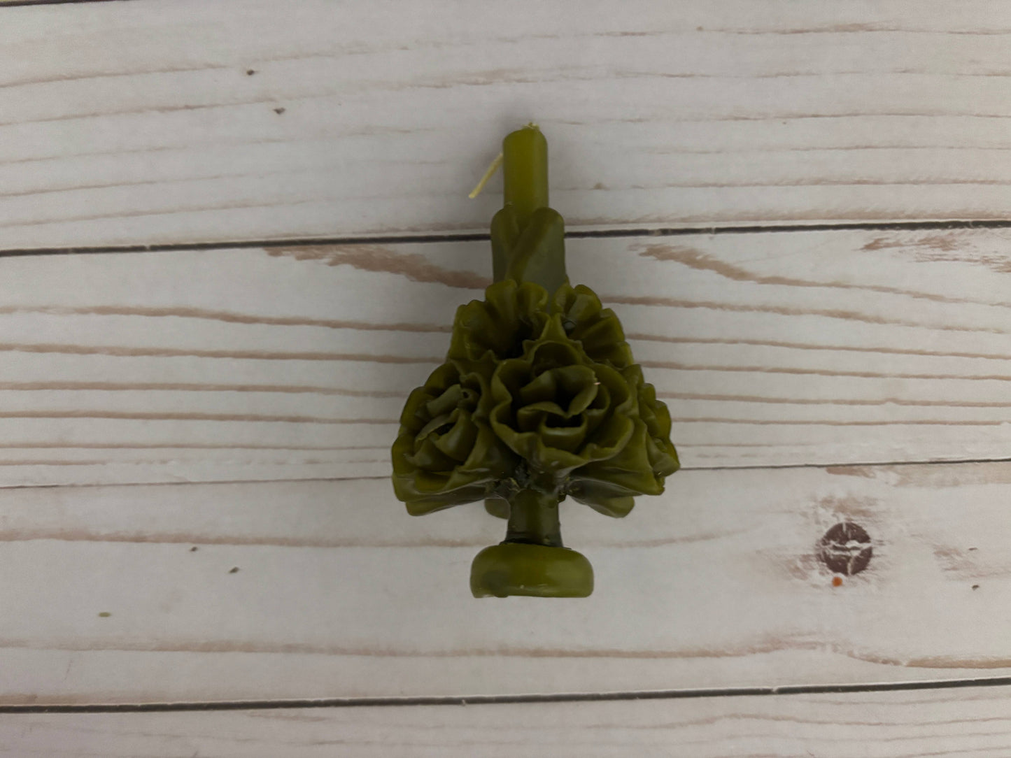 Beeswax Mini Olive Oaxaca Multicolor Marigold Candle