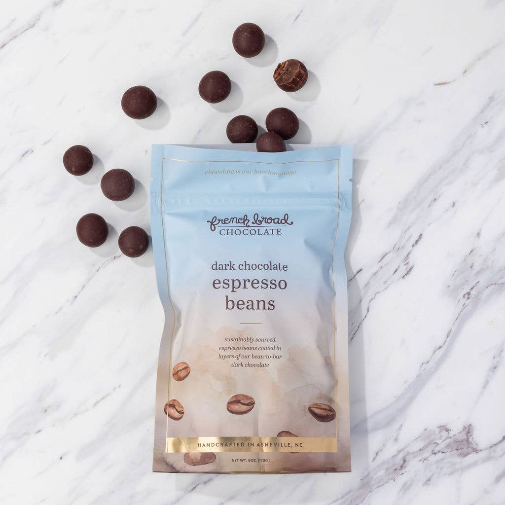 Dark Chocolate-Covered Espresso Beans - 6oz