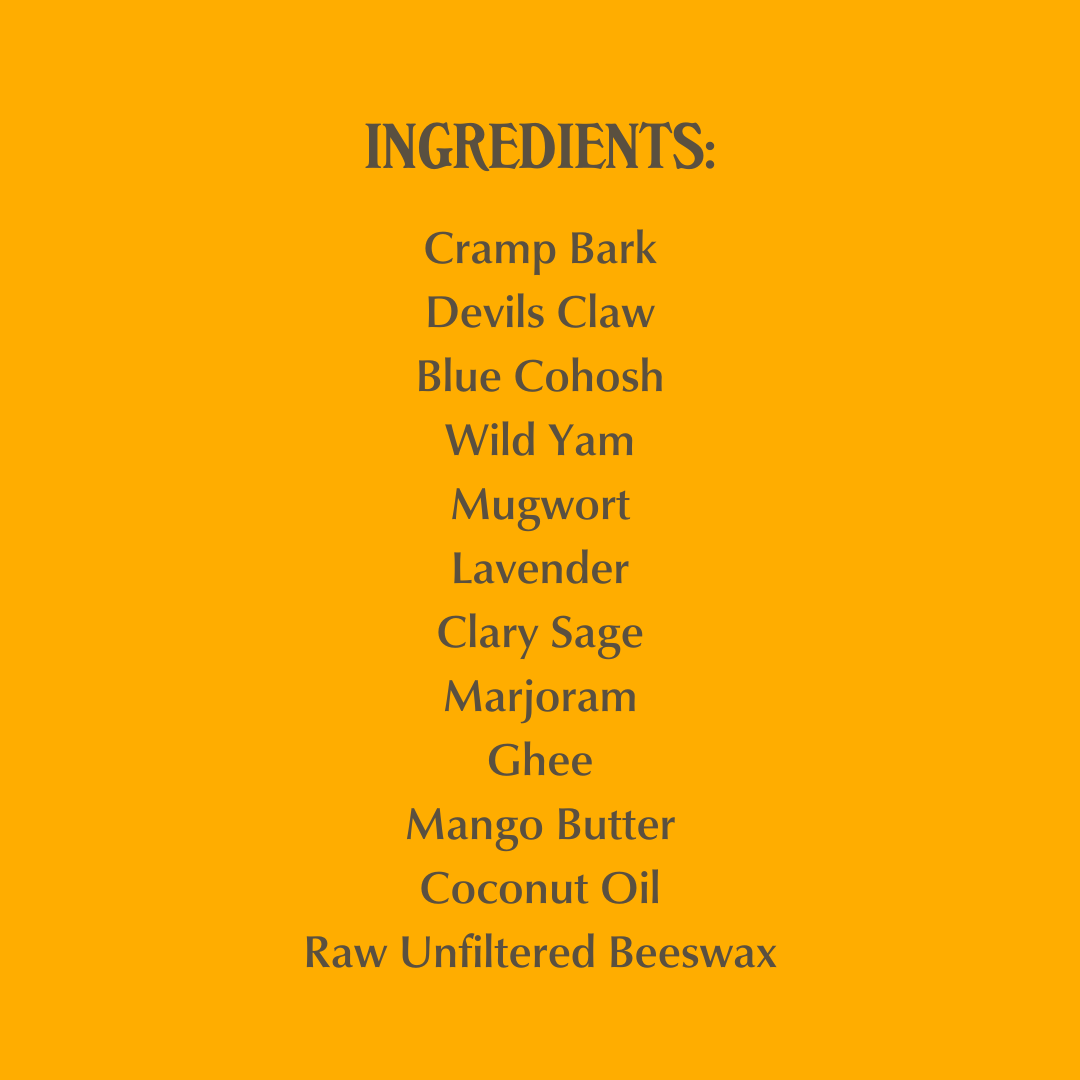 Cramp Bark Moon Butter