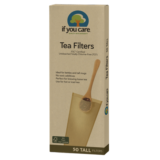 Fsc Certified Unbleached Tea Filters Tall With Display Unit