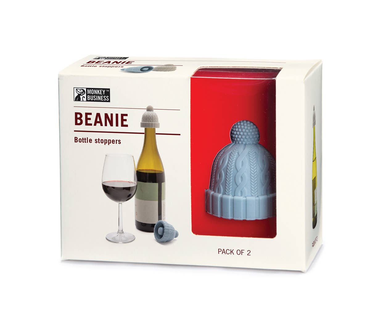 Bottle Stoppers | Beanie silicone knitted hats (2)