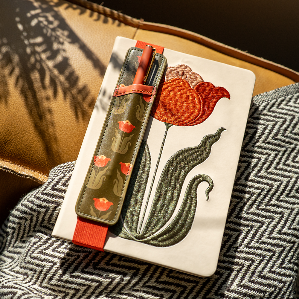 Tulip Embroidered Journal Notebook w/ Pen AHBC-EPH-PEN1954L