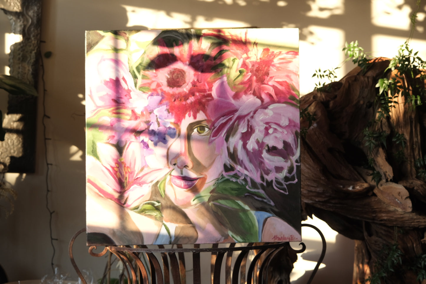 Paint and sip class with Shirley Bavonese 2/12