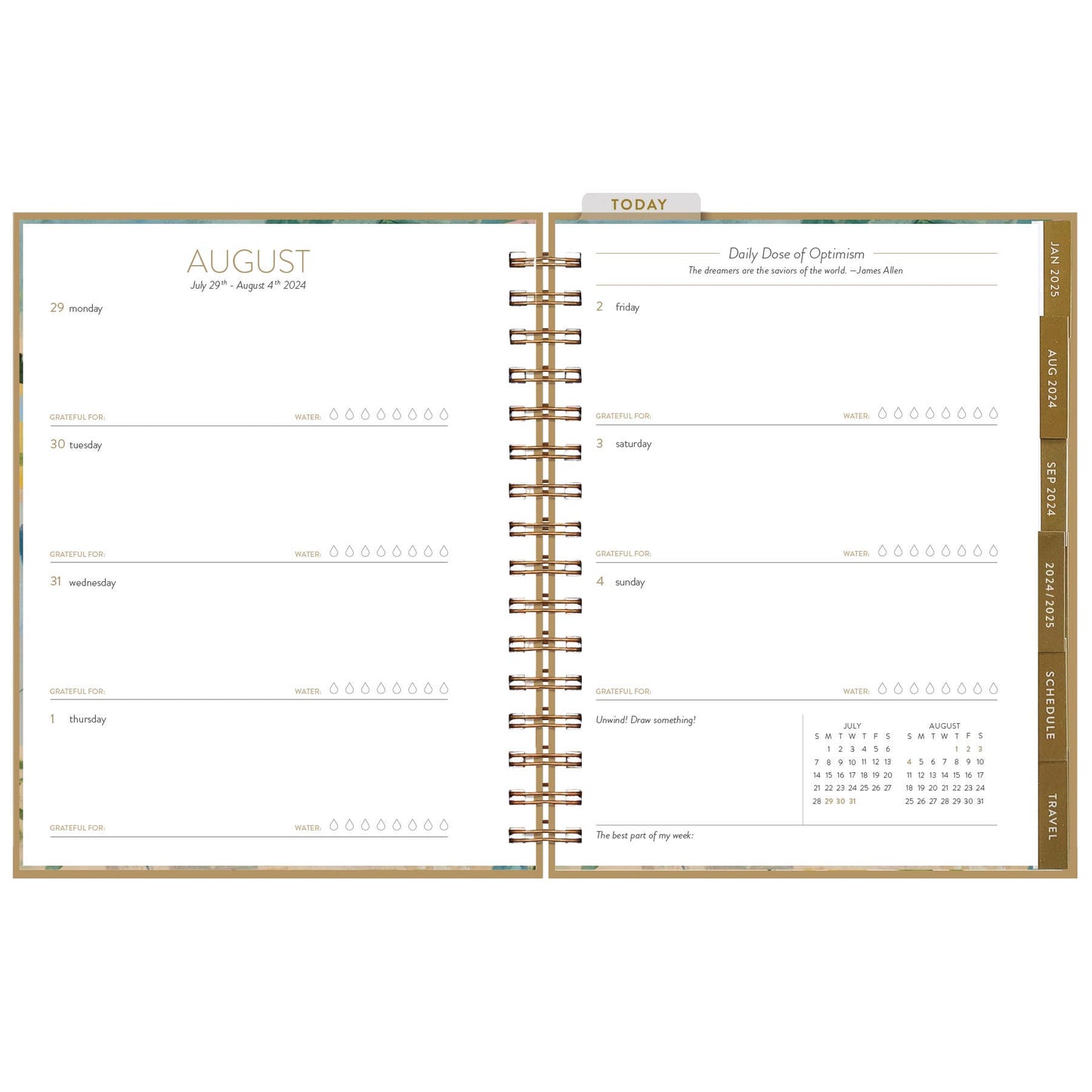 *NEW!! Love You 2024-2025 Seedlings 17 Month Planner
