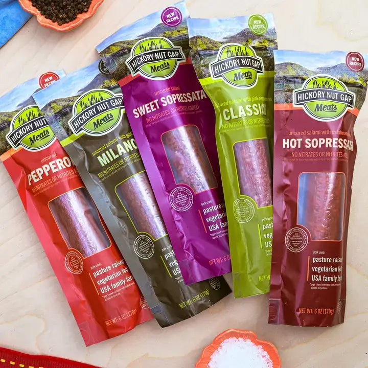 Hickory Nut Gap Mixed Salami 6oz (Case of 10)