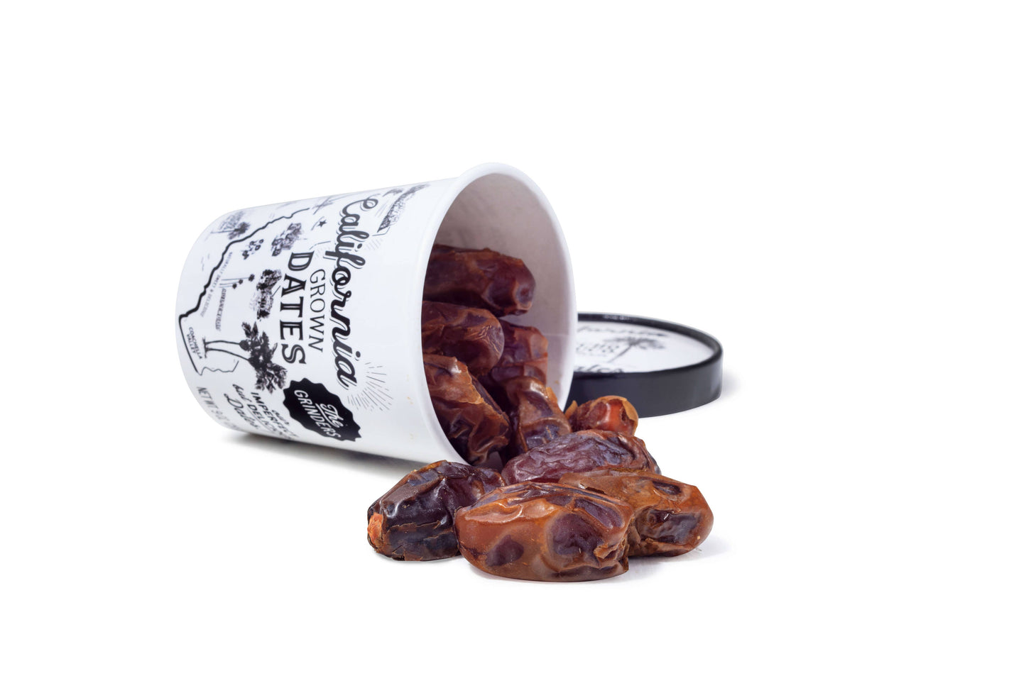 "The Grinders" - 9 oz. cup of the imperfect Medjool Dates,