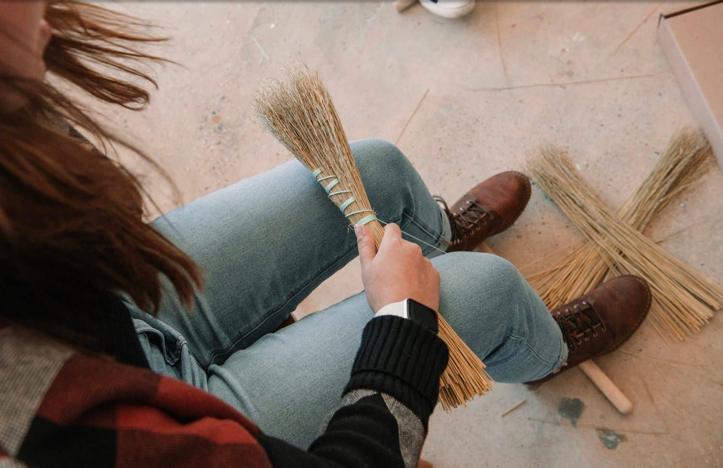 Broom Making Kit: Handbrooms!