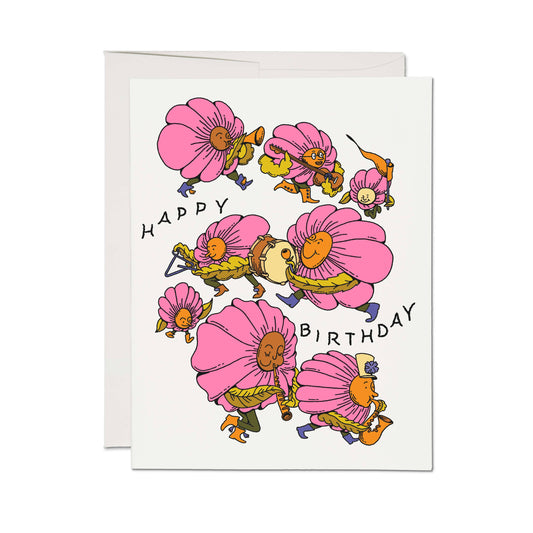 Birthday Band greeting card