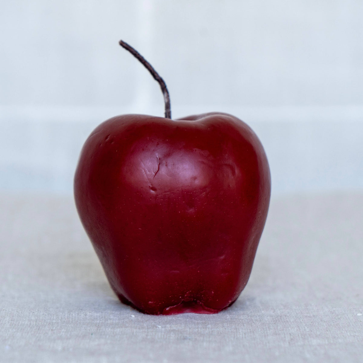 Red Apple Beeswax Candle