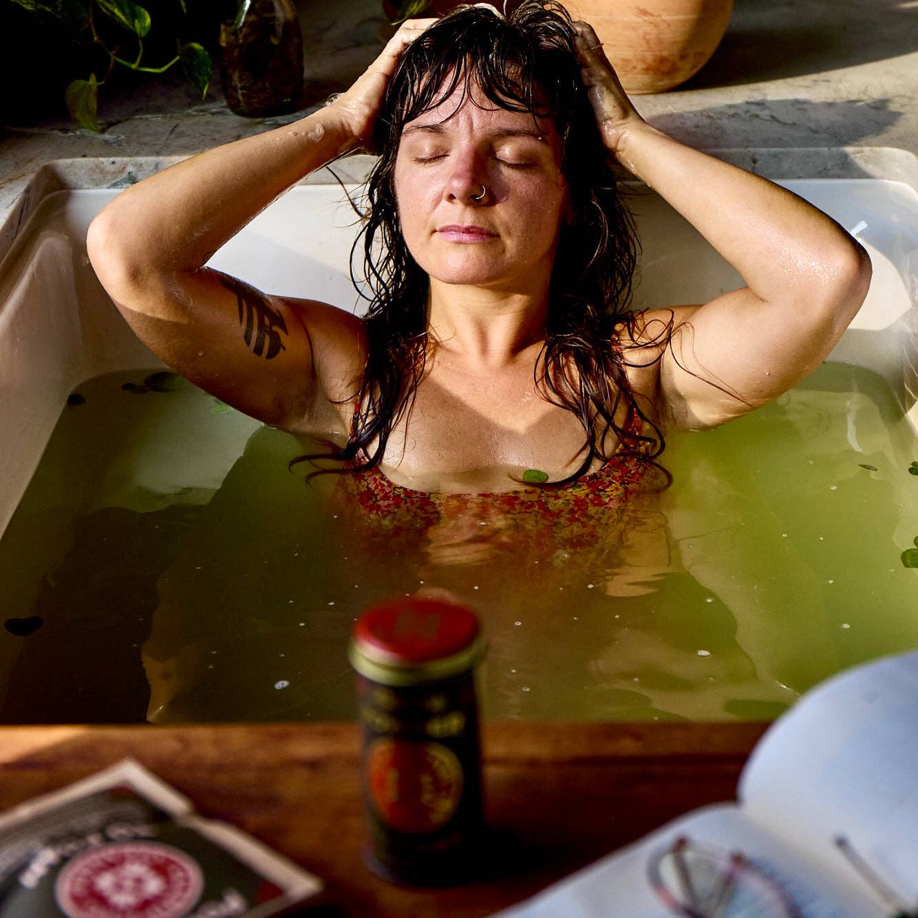 Clarifying Powder to Foam Face & Hair Cleanser