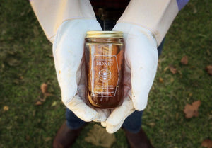 Honey With Comb 1 Lb Raw, Unfiltered, Unheated