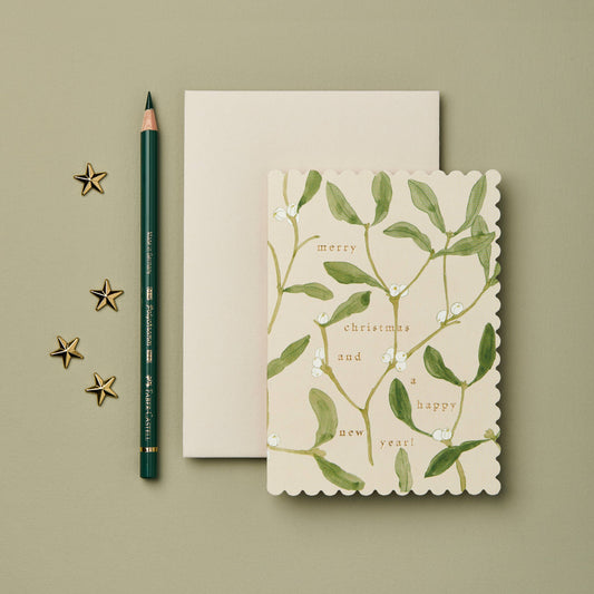 Mistletoe 'Merry Christmas'