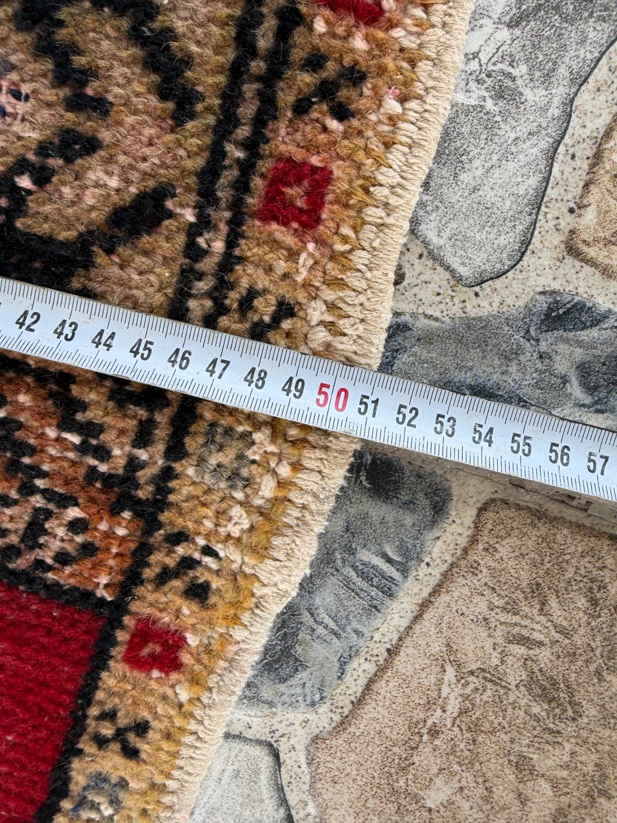 Vintage Turkish Rug - Wool Bohemian Tribal 2x3 ft