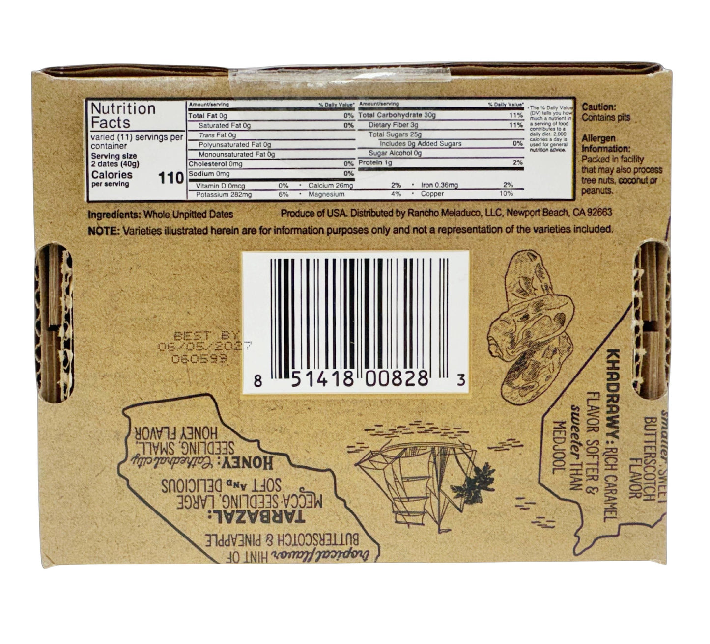 The Heirloom Series Rare & Unusual Dates Mixed Medley 1 lb.