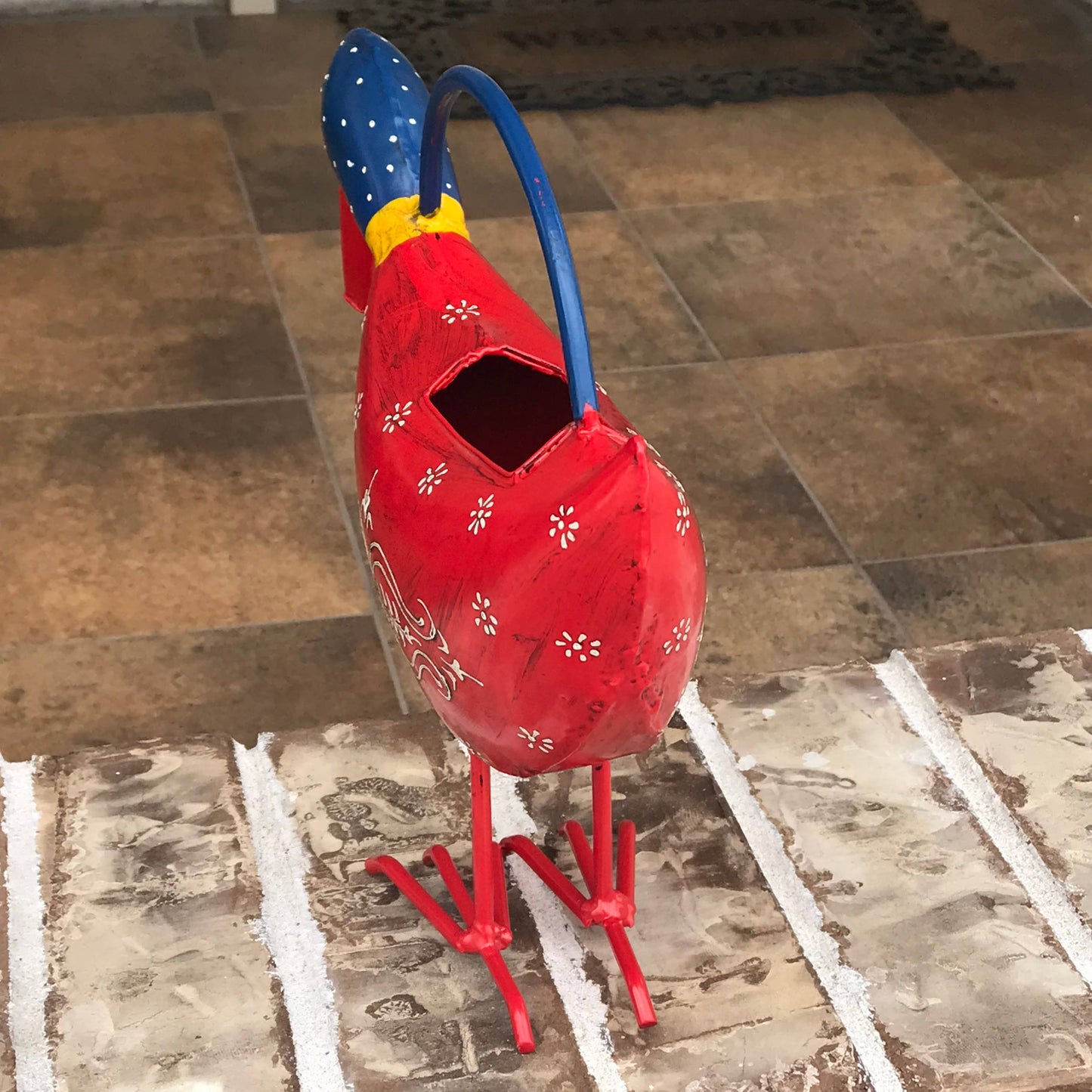 Red Bandana Duck Plant Pals Watering Can