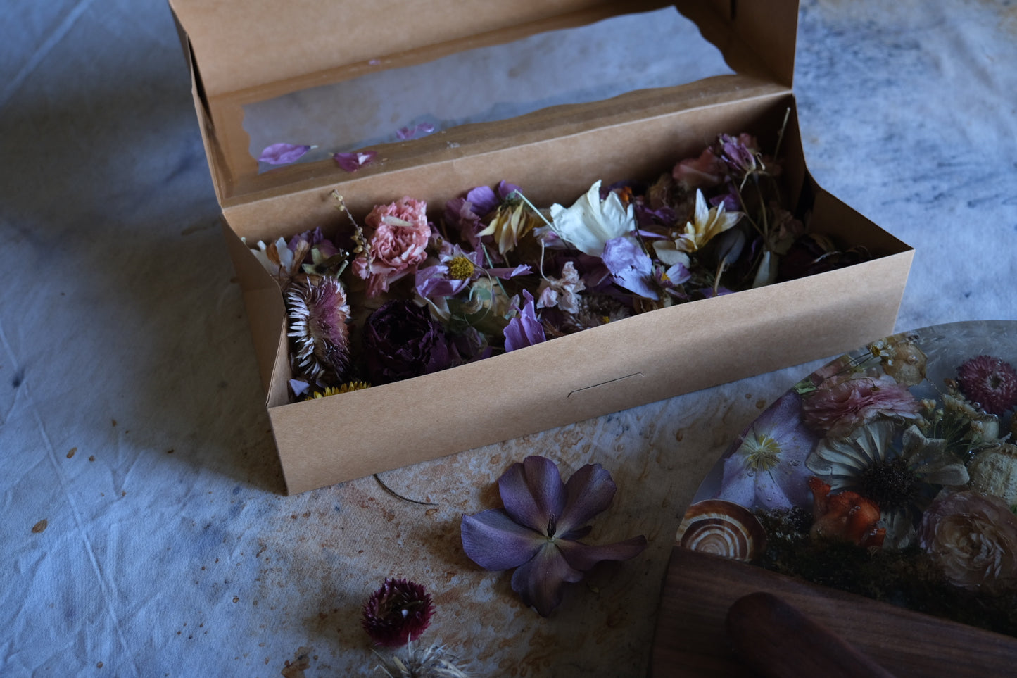 Dried flower medley