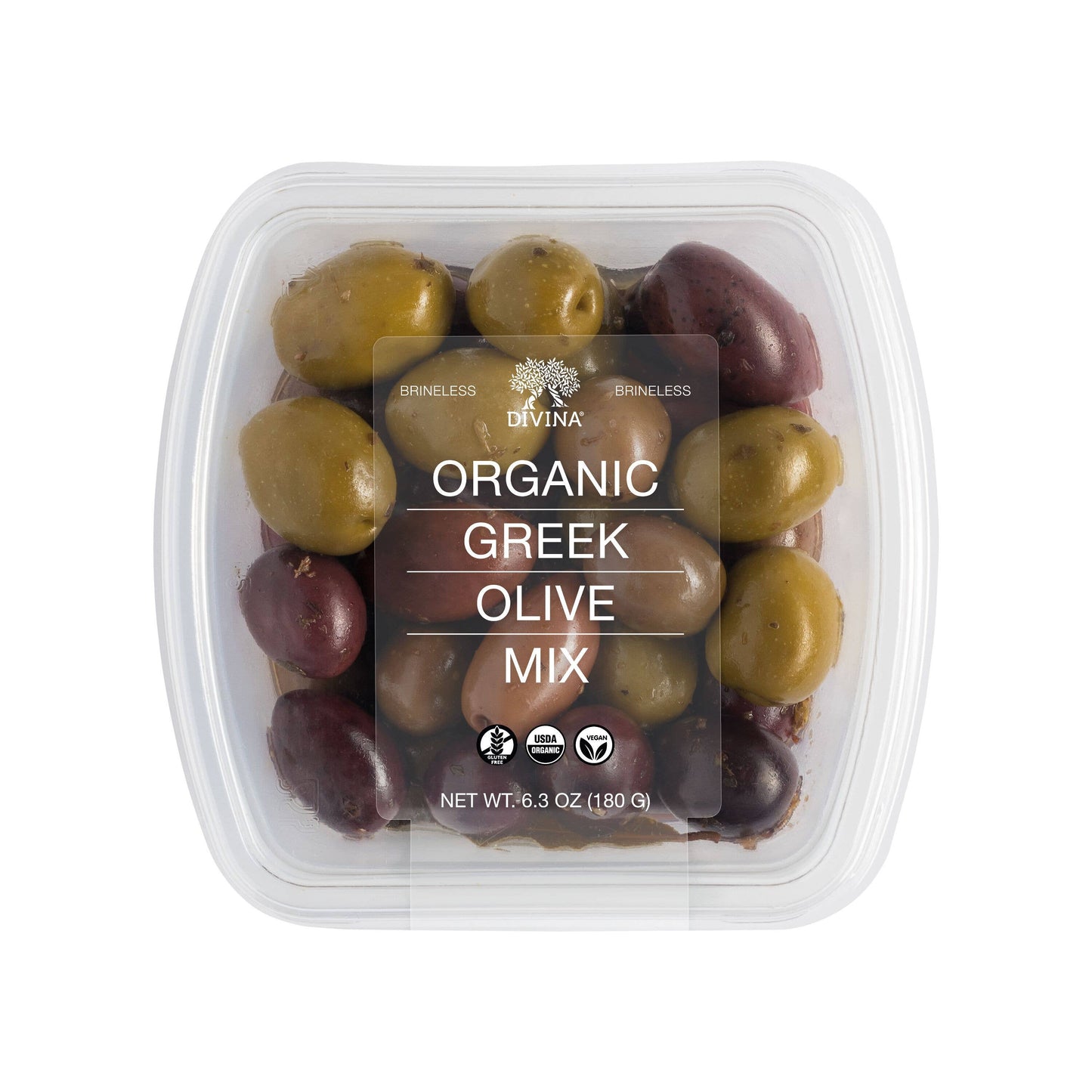 Organic Greek Olive Mix Deli Cup