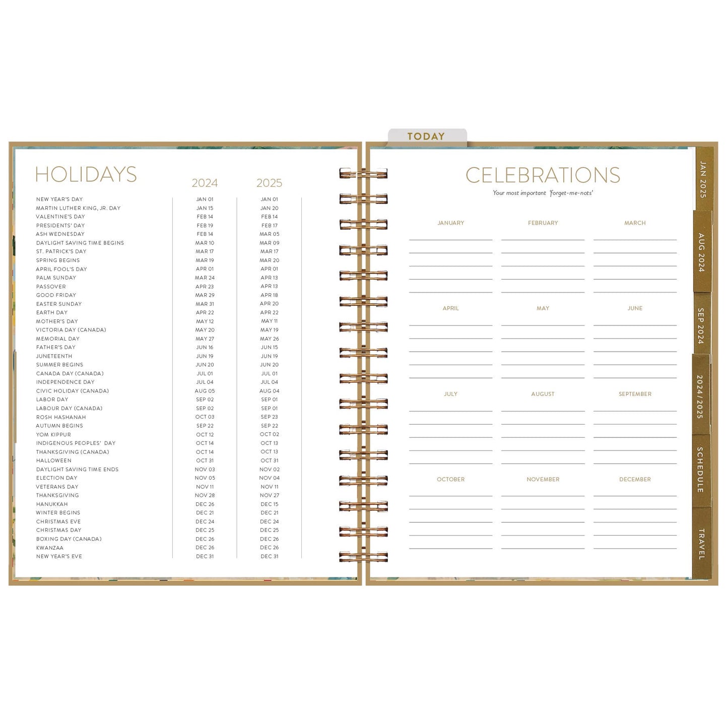 *NEW!! Love You 2024-2025 Seedlings 17 Month Planner