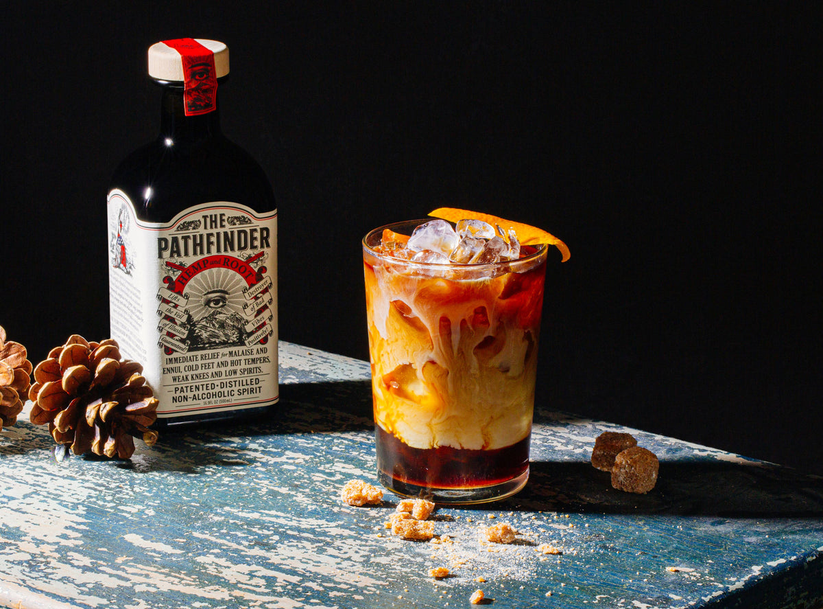 The Pathfinder Hemp and Root Non-Alcoholic Spirit