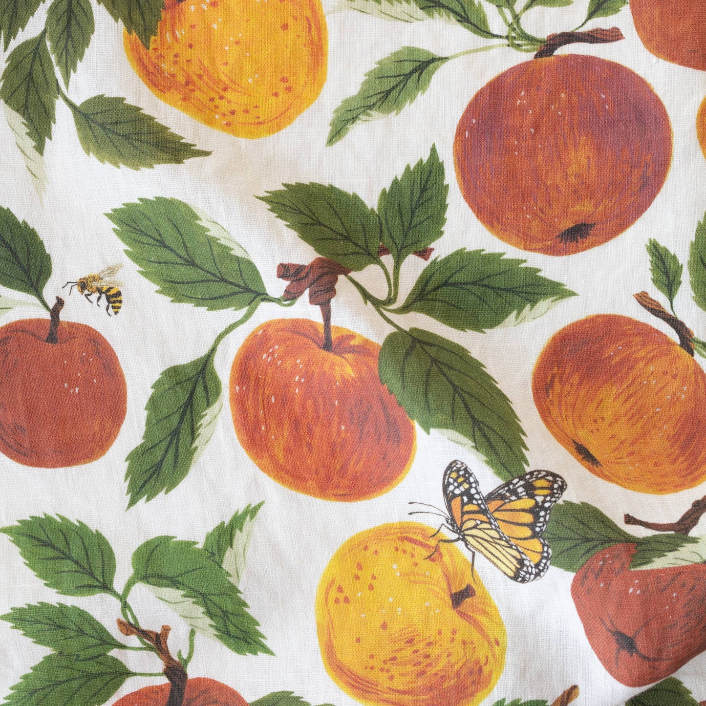 APPLE ORCHARD | 100% LINEN TEA TOWEL