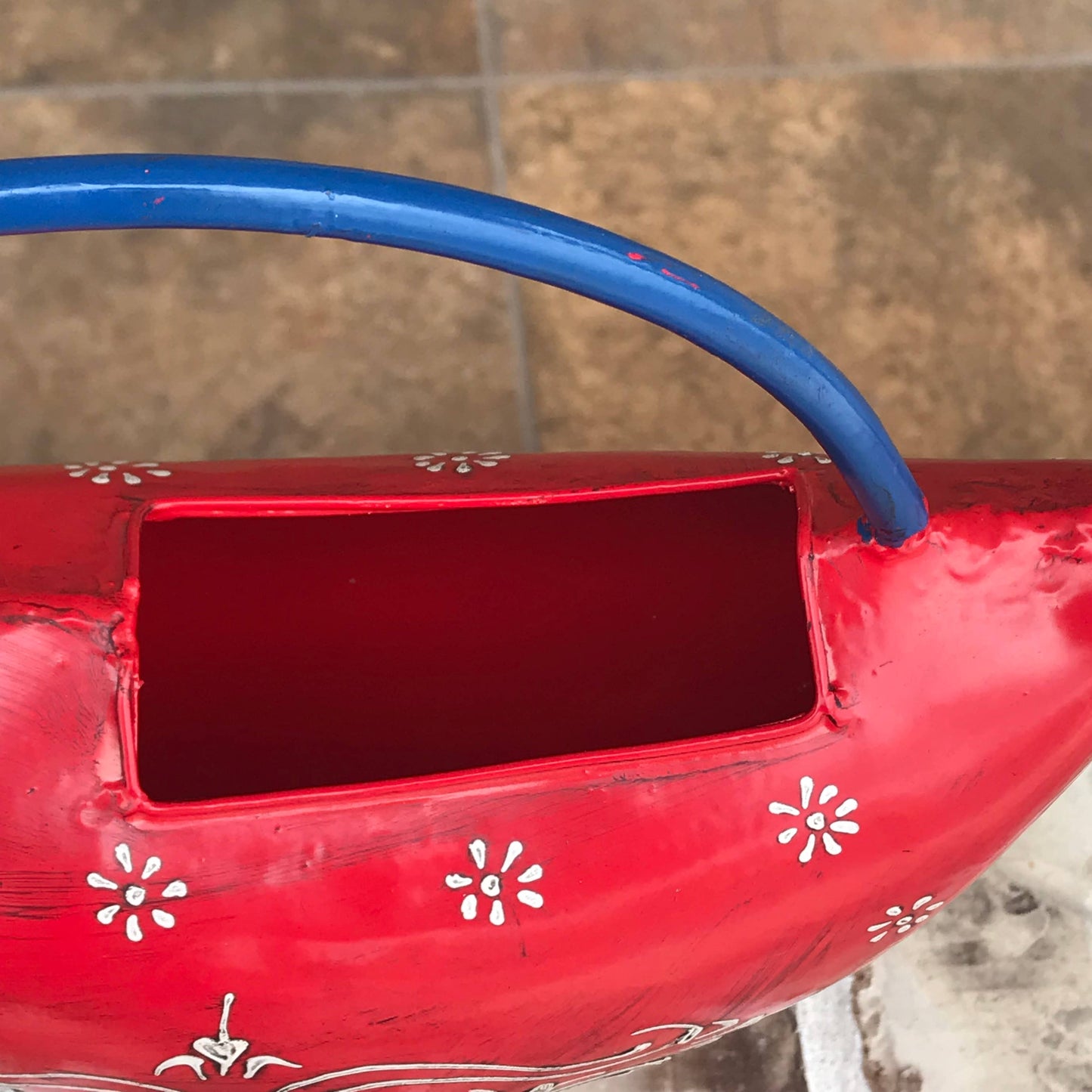 Red Bandana Duck Plant Pals Watering Can