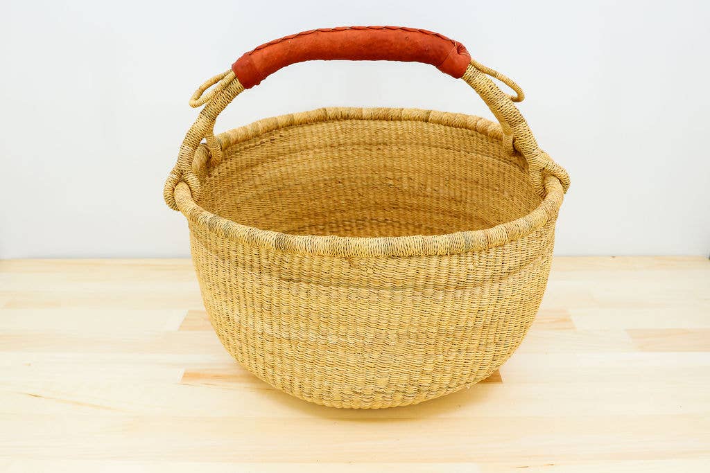 Market Basket Bolga Basket/, natural
