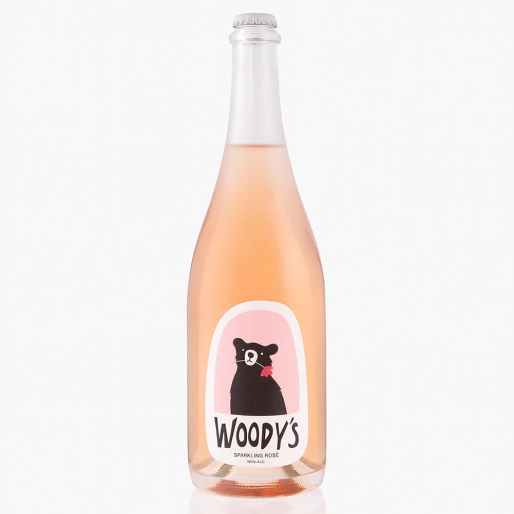 Woody's Non-Alcoholic Sparkling Rosé (750ml)