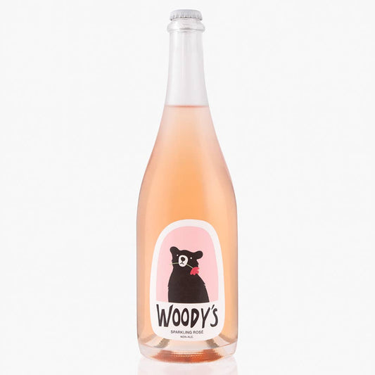 Woody's Non-Alcoholic Sparkling Rosé (750ml)