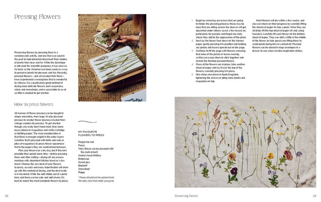 Crafting with Flowers