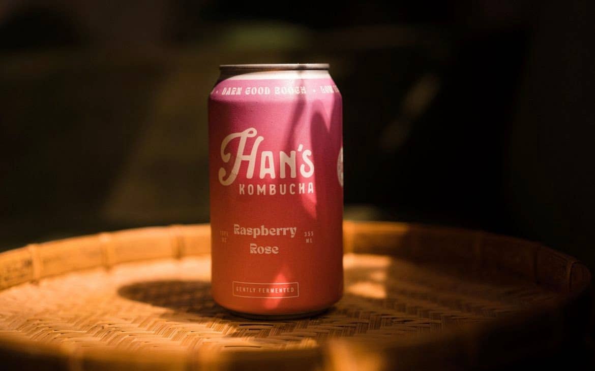 Raspberry Rose Kombucha