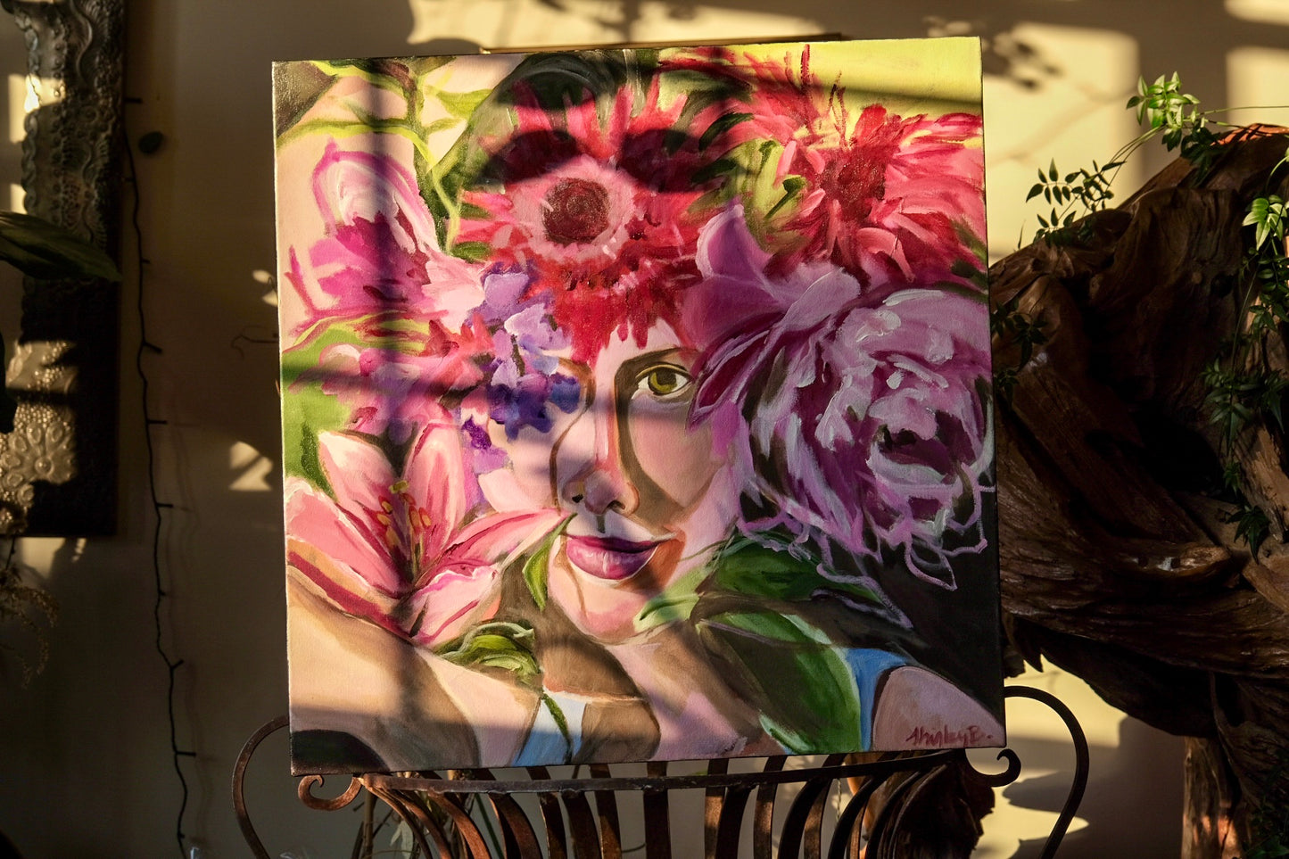 Paint and sip class with Shirley Bavonese 2/12