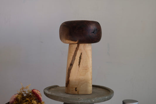 Sculptural spice grinder